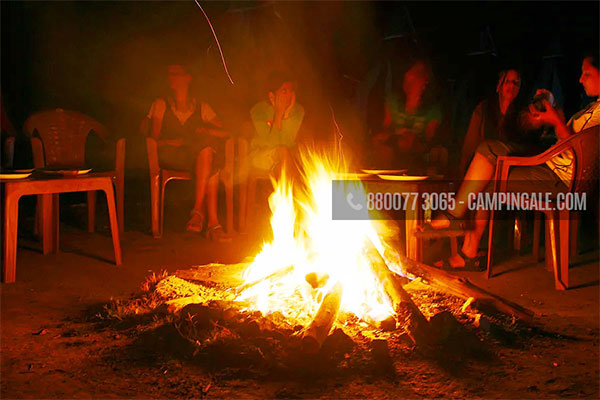 Bonfire & Food Buffet, Rishikesh