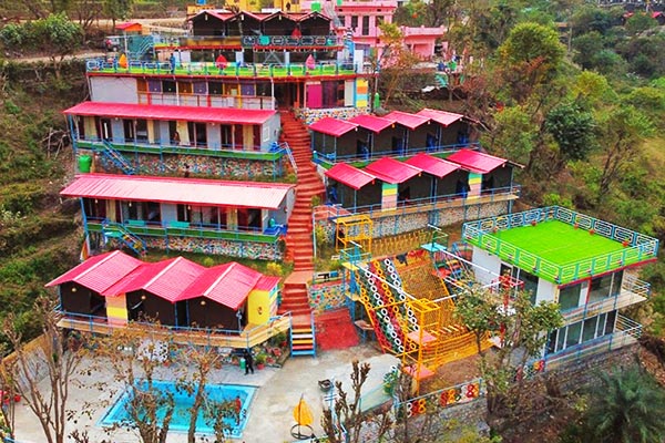 Luxury tents with Swimming Pool in Shivpuri, Rishikesh