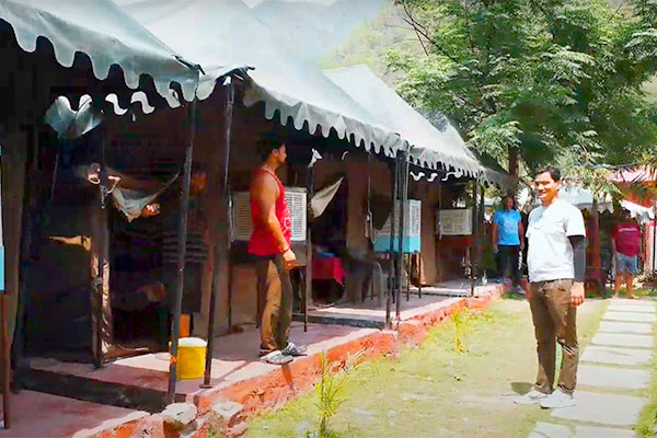 Camping in Rishikesh