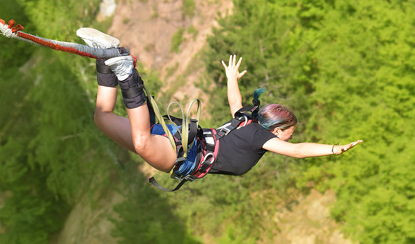 Bungee Jumping, Rishikesh