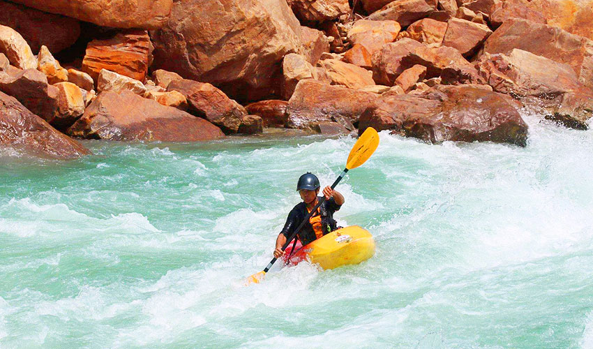 Kayaking, Rishikesh