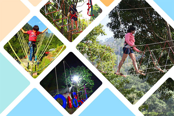 Rope Activities & Food Buffet, Rishikesh